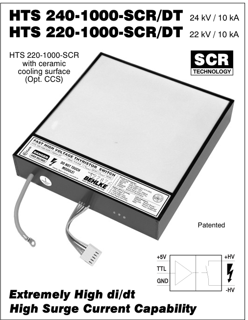 BEHLKE HTS 220-1000-SCR HV switches