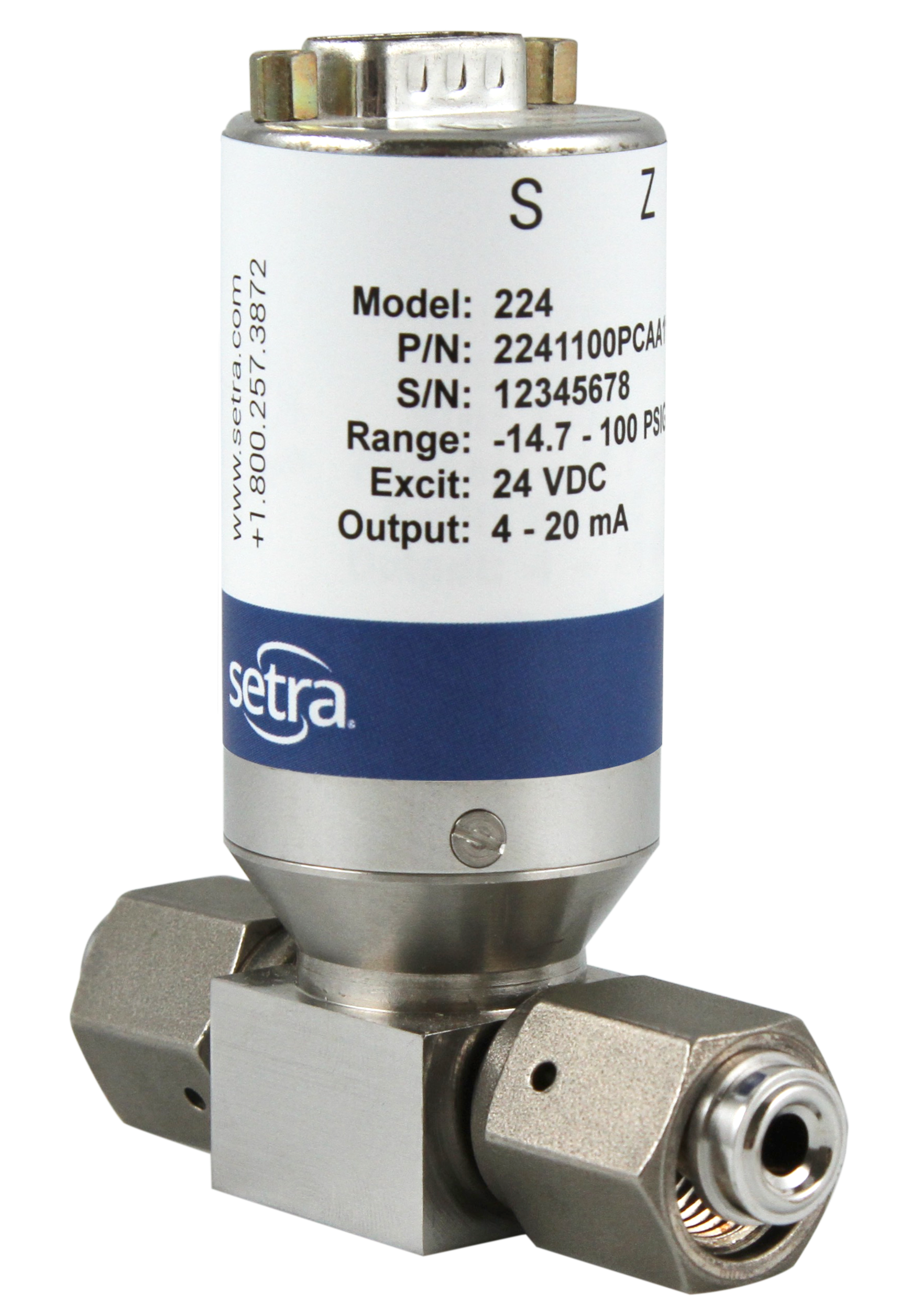 setra Model 224 Pressure Sensor