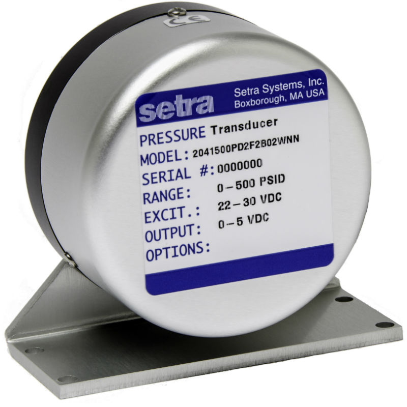 setra Model 204 High Accuracy Pressure Transducer Pressure Transducer