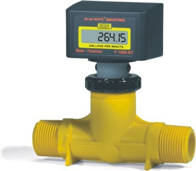 blue-white RT-200MI-LPM4 Flow Meter
