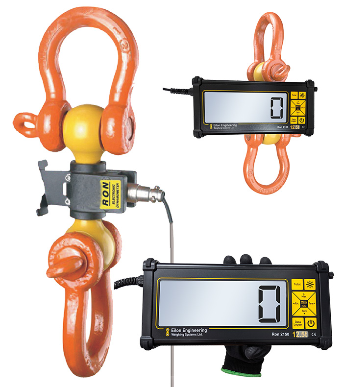Eilon Engineering Ron 2150 Wired Dynamometer with 2"/50mm Attachable Display
