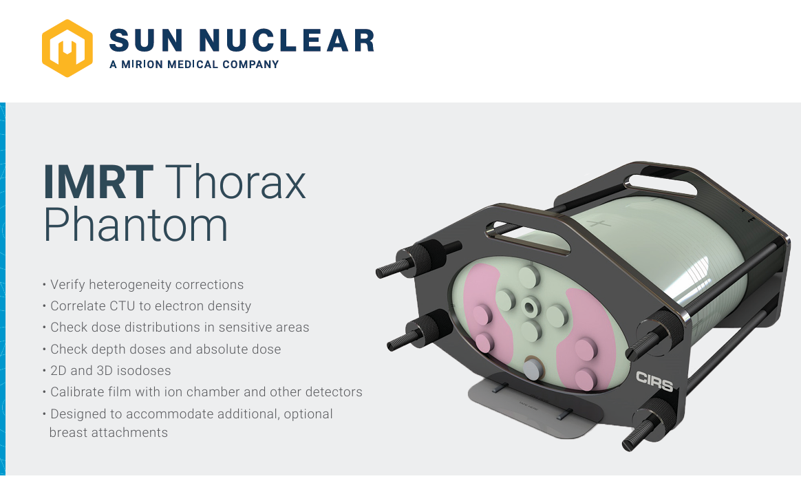 CRIS 002RW-CVXX-XX IMRT Thorax   Phantom